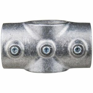 Aluminum-Magnesium Alloy Pipe Clamp |   TWO SOCKET CROSS, SILVER Aluminum-Magnesium Alloy Pipe Clamp Aluminum-Magnesium Alloy Pipe Clamp