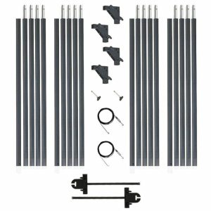 Butterfly Frame |   20′ X 20′ Butterfly Frame Kit Butterfly Frame Black