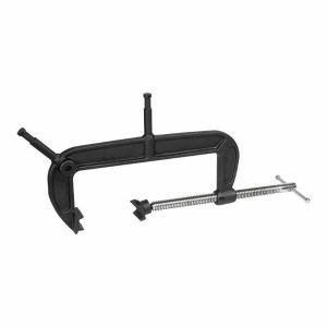 C Clamps |   10″ C-Type W/ Baby Stud C Clamps Black