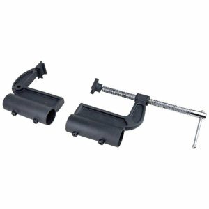 C Clamps |   C Clamp W/ 1-1/2″ Sch. 40 (48.3MM) Pipe Holder C Clamps Black