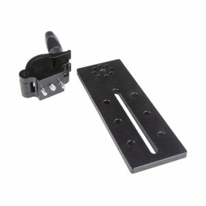 Camera Bracket & Camera Plate |   2″ Coupler W/ Camera Mounting Adjustable Plate (Black) Camera Bracket & Camera Plate Black