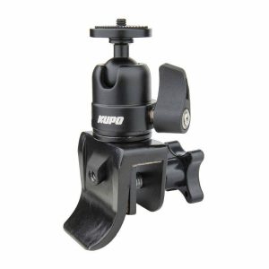 Camera Bracket & Camera Plate |   Car Window Mount With Midi Ball Head Camera Bracket & Camera Plate Black