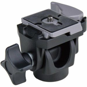 Camera Bracket & Camera Plate |   Tilt Head For Monopods With Quick Release Mounting Plate Camera Bracket & Camera Plate Black