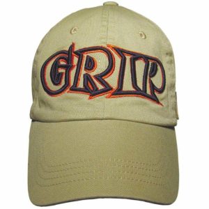 Caps |   Grip-embroidered Cap (Khaki) Accessories Caps