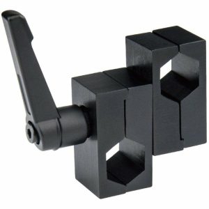 Car Mount |   5/8″ Lockable Swivel Rod Clamp Camera Support Black