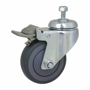 Casters & Leg Protectors |   Dia. 100mm Caster W/ M10 Attachment (32mm length) Single Piece Casters & Leg Protectors Casters & Leg Protectors