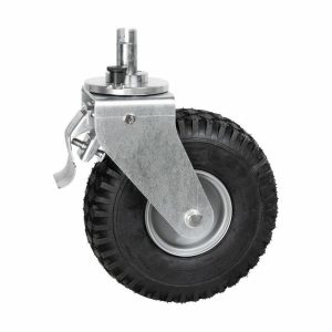 Casters & Leg Protectors |   Dia. 254mm Pneumatic Wheel W/Adapter Stud(Set of 3) Casters & Leg Protectors Casters & Leg Protectors