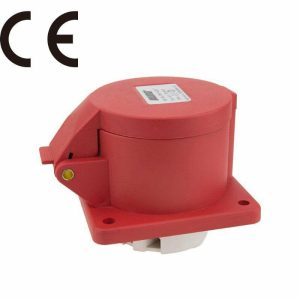 CEE Form Connector |   CEE FORM 16A/ 5P/400V, PANEL FEMALE CEE Form Connector CEE Form Connector