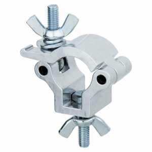 Couplers for Tube Ø 20-22mm |   Mini Coupler-Mini Half Coupler W/ M6 Bolt & Nut (Silver) Couplers & Clamps Couplers for Tube Ø 20-22mm