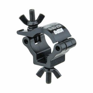 Couplers for Tube Ø 25-38mm |   Mini Coupler-Mini Half Coupler W/ M6 Bolt & Nut ( Black) Couplers & Clamps Couplers for Tube Ø 25-38mm