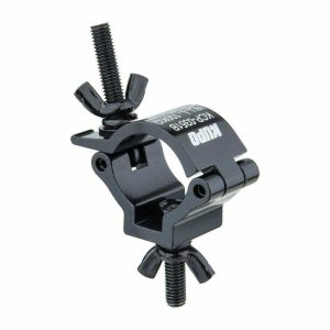 Couplers for Tube Ø 25-38mm |   Mini Coupler-Mini Half Coupler W/ M8 Bolt & Nut (Black) Couplers & Clamps Couplers for Tube Ø 25-38mm