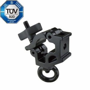 Couplers for Tube Ø 25-38mm |   Nugget Eye Ring Coupler – Black Couplers & Clamps Black