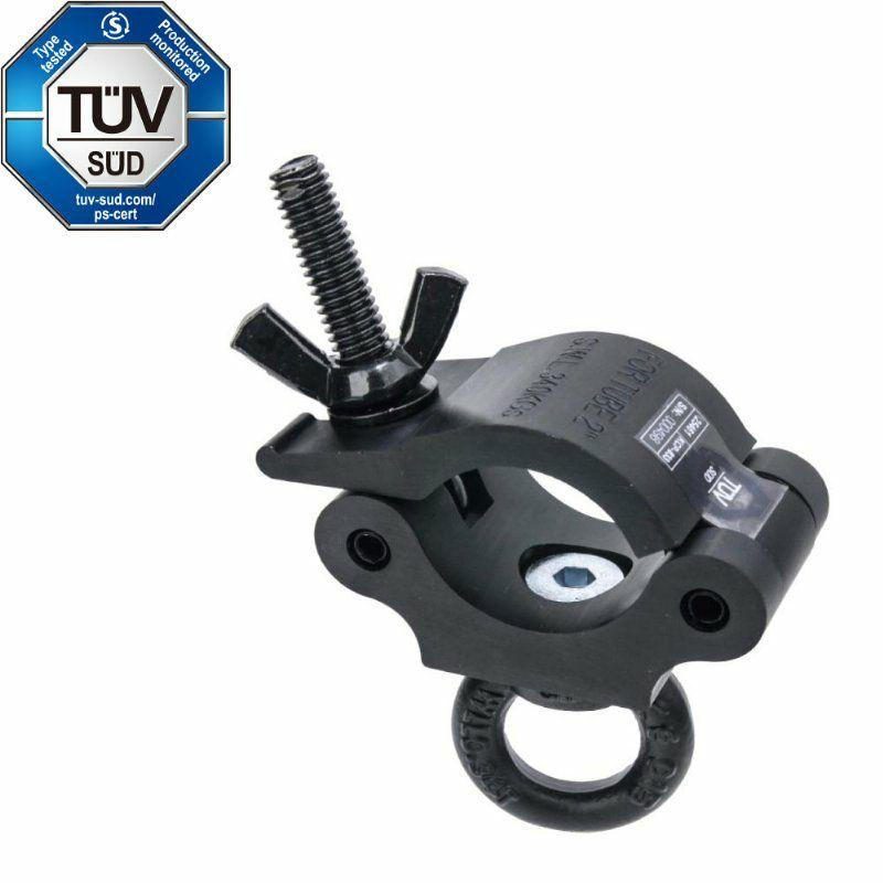 Couplers for Tube Ø 48/50mm |    2″ Eye Ring Coupler -Black Couplers & Clamps Couplers for Tube Ø 48/50mm