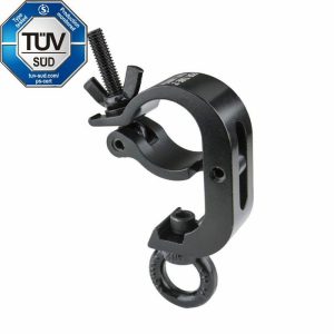 Couplers for Tube Ø 48/50mm |   Handcuff Eye Ring Coupler – Black Couplers & Clamps Black