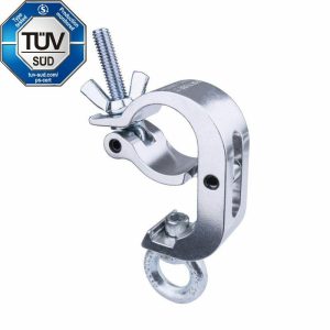 Couplers for Tube Ø 48/50mm |   Handcuff Eye Ring Coupler – Silver Couplers & Clamps Couplers for Tube Ø 48/50mm