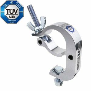 Couplers for Tube Ø 48/50mm |   Slim Handcuff Clamp – Silver Couplers & Clamps Couplers for Tube Ø 48/50mm