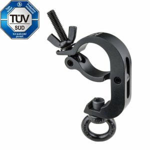 Couplers for Tube Ø 48/50mm |   Slim Handcuff Ring Coupler – Black Couplers & Clamps Couplers for Tube Ø 48/50mm