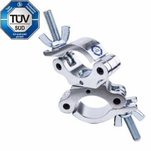 Couplers for Tube Ø 48/50mm |   Slim Type Half Swivel Coupler – Silver Couplers & Clamps Couplers for Tube Ø 48/50mm