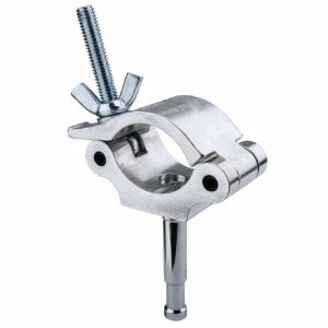 Couplers for Tube Ø 60mm |   Mighty 16mm Stud Coupler – Silver Couplers & Clamps Couplers for Tube Ø 60mm