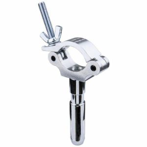 Couplers for Tube Ø 60mm |   Slim Type Mighty 28mm Spigot Coupler – Silver Couplers & Clamps Couplers for Tube Ø 60mm