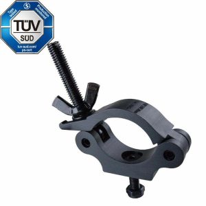 Couplers for Tube Ø 60mm |   Slim Type Mighty Coupler – Black Couplers & Clamps Black