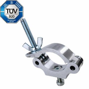 Couplers for Tube Ø 60mm |   Slim Type Mighty Coupler – Silver Couplers & Clamps Couplers for Tube Ø 60mm