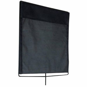 Flags & Scrims |   36″x36″ Top Hinge Floopy Full Frame – Black Flags & Scrims Black