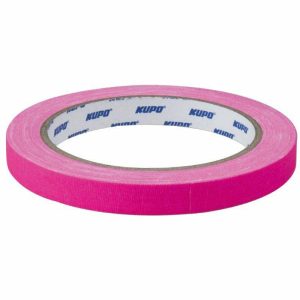 Gaffa Tapes |   Cloth Spike Tape 15 Yard (L) X 12mm (W) – Pink Accessories Gaffa Tapes