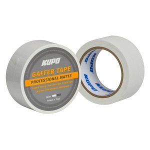 Gaffa Tapes |   Gaffer Tape 48MM (W) X 13.72M (L) / White Accessories Gaffa Tapes