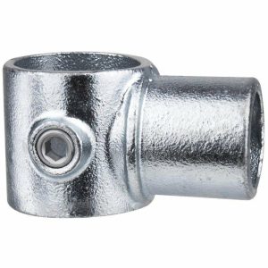 Iron Casting pipe Clamp |   INTERNAL SWIVEL TEE, SILVER Couplers & Clamps Iron Casting pipe Clamp