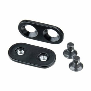 LED Mounting |   Connecting Clamp Set LED Mounting Black Anodize- Material: Aluminum