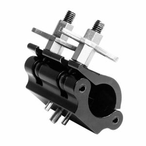 Mitchell & Elemack |   Tube/Barrel joiner Coupler W/ Located Pin & Speed Wing Nut Camera Support Black