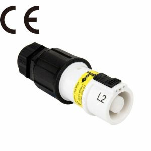 PowerFit 400A Single Pole Connector |   PowerFit Single-pole Line Source Connector- Line 2 White Power PowerFit 400A Single Pole Connector