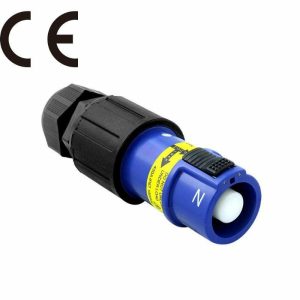 PowerFit 400A Single Pole Connector |   PowerFit Single-pole Line Source Connector- Neutral Blue Power PowerFit 400A Single Pole Connector