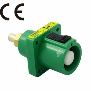 PowerFit 400A Single Pole Connector |   PowerFit Single-pole Panel Source Connector- Earth Green Power PowerFit 400A Single Pole Connector