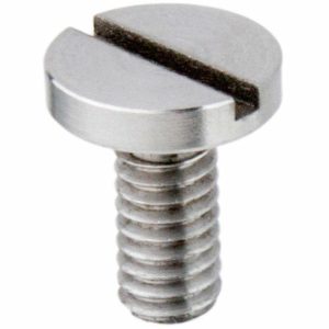 Screws & Nuts |   1/4″-20-14X17 Camera Screw W/ Flat Head & Slotted Drive Adapters Screws & Nuts