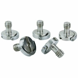 Screws & Nuts |   1/4”-20 D-Ring Screws (Set of 5) Adapters Screws & Nuts