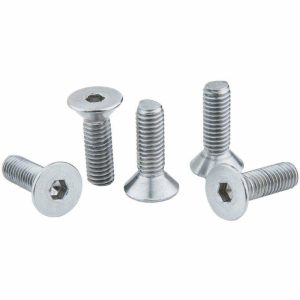 Screws & Nuts |   3/8″-16UNC X 1-1/4″ Stainless Hex Flat Head Screw Set (5pcs) Adapters Screws & Nuts