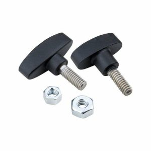 Screws & Nuts |   Screw Knob Set Adapters Black