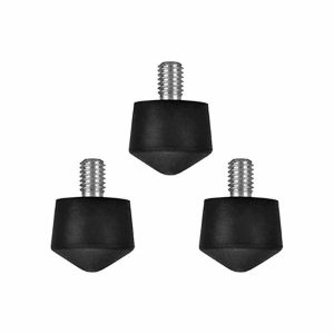 Screws & Nuts |   Universal Rubber Feet Pad W/ 3/8″-16x13mm Thread (Set Of 3) Adapters Screws & Nuts