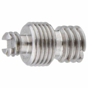 Special Adapters |   3/8″-16 M-M10- 1/4″-20 Male Adapter Adapters Silver