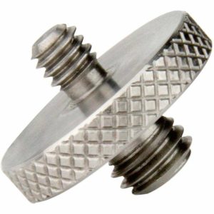 Special Adapters |   3/8″ to 1/4″ Double Male Threaded Adapter Adapters Silver