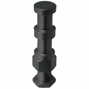 Super Convi Clamps Accessories |   5/8″ Compact Alu. Snap In Pin (Black) Adapters Black Anodize