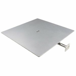 Super Convi Clamps Accessories |   Display Shelf 38.1cm Square Aluminum Plate Adapters Silver