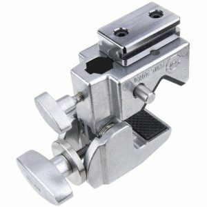 Super Convi Clamps |   Super Convi Clamp With Arri PSU Rail Mount Couplers & Clamps Silver