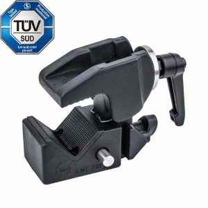 Super Convi Clamps |   Super Convi. Clamp With Racheted Handle  (Black) Couplers & Clamps Black