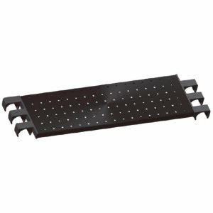 Super Joint |   Steel Panel (With Holes) with Mounting Clip (15x108cm) Couplers & Clamps Black