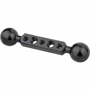 Super Knuckle |   3” Extension Arm W/ Double Dia. 26mm Balls Arms Black