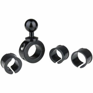 Super Knuckle |   Aluminum Bar Mount W/ Plastic Spacers Arms Black