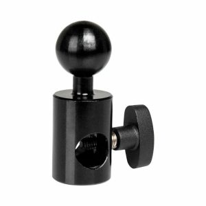 Super Knuckle |   Ball Head With A 5/8″(16mm) Baby Receiver Arms Black